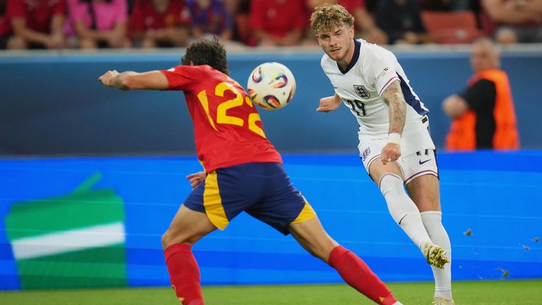 Liverpool's Harvey Elliott was on target for England