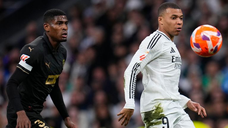 Cristhian Mosquera impressed up against Real Madrid's Kylian Mbappe last season