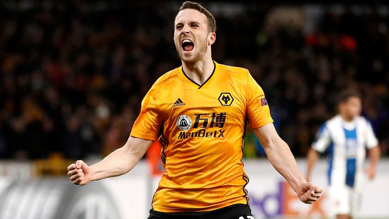 Diogo Jota spent three years in total for Wolves, originally on loan before the move was made permanent 