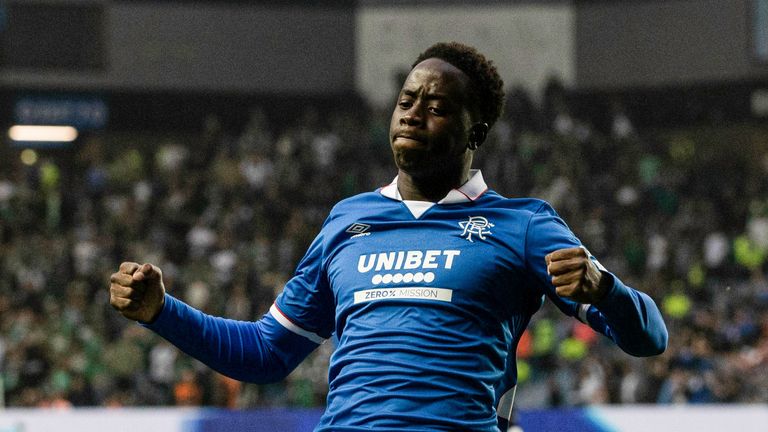 Djeidi Gassama scored on his Rangers debut to double the lead
