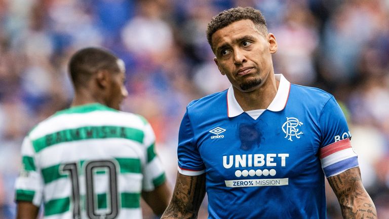 It was a disappointing afternoon at Ibrox