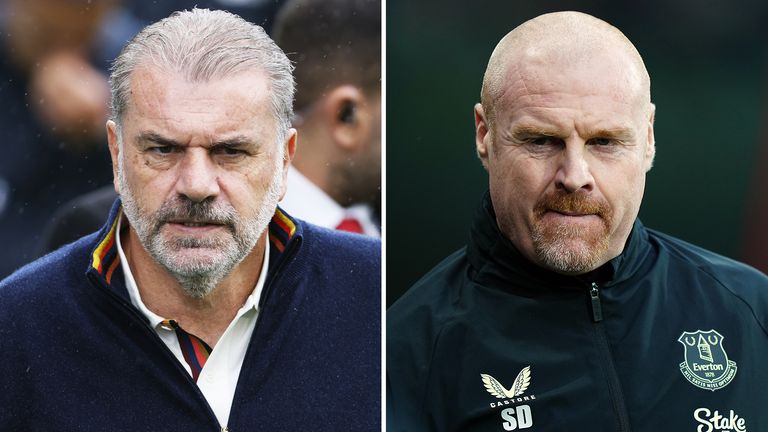 Ange Postecoglou and Sean Dyche