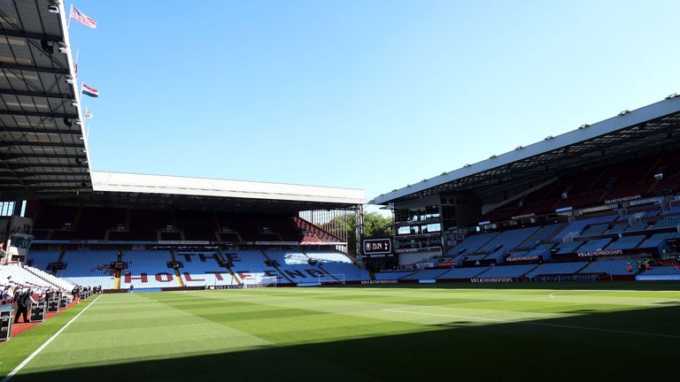 Aston Villa have been informed that away fans will not be allowed to attend next month’s home Europa League match against Macca Tel Aviv