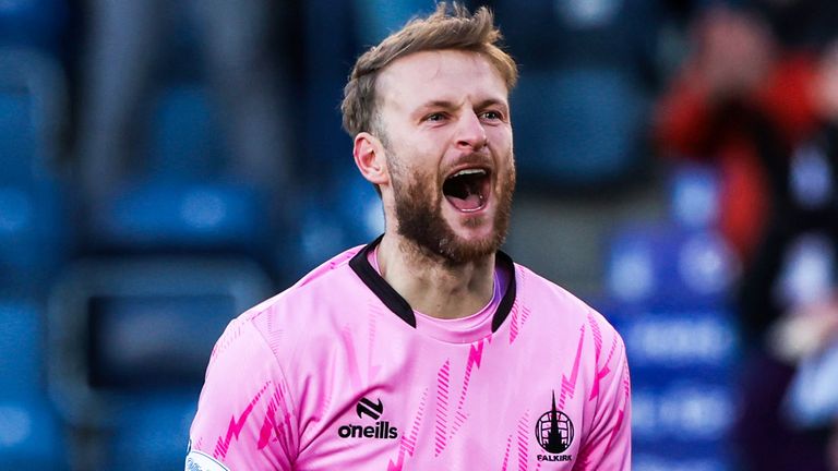 Scott Bain joined Falkirk from Celtic in the summer and has started all 11 league games this season