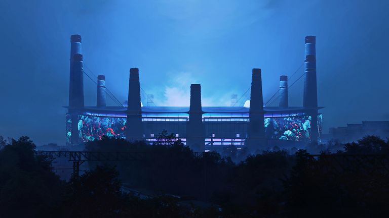 Birmingham City have revealed images of their planned 62,000-seater stadium.