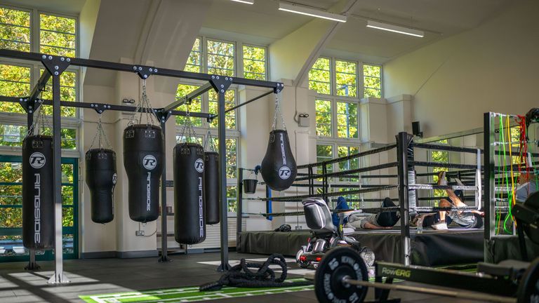 The first boxing gym to be opened in an NHS facility. (Photos: Peta Miller/Oxleas NHS)