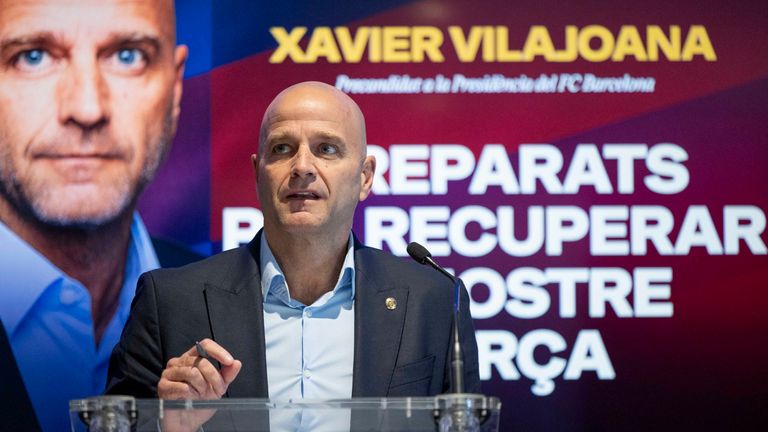 Xavier Vilajoana has announced he will be running to become the next Barcelona president