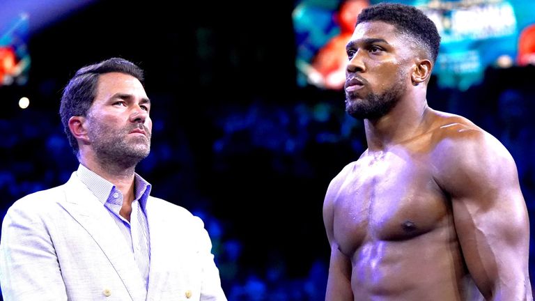 Anthony Joshua, Eddie Hearn