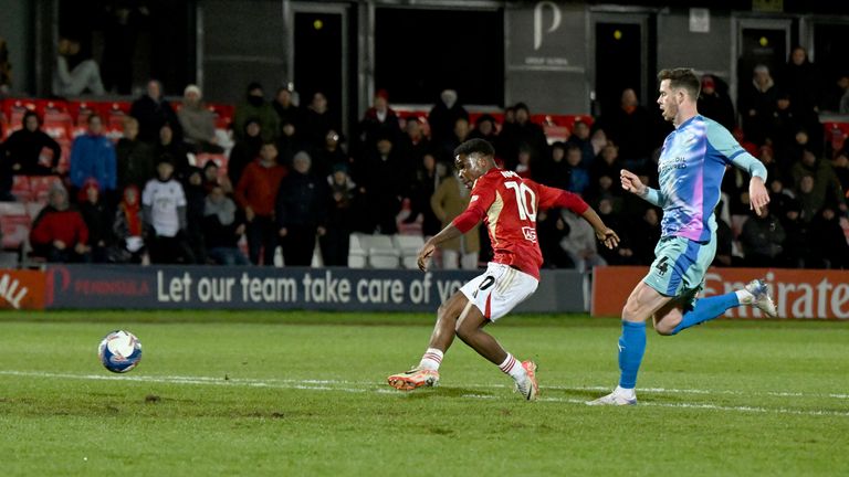 Kelly N'mai nets against Leyton Orient in FA Cup second round 