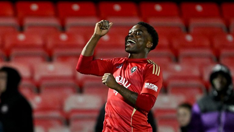 Kelly N'mai after full time against Leyton Orient