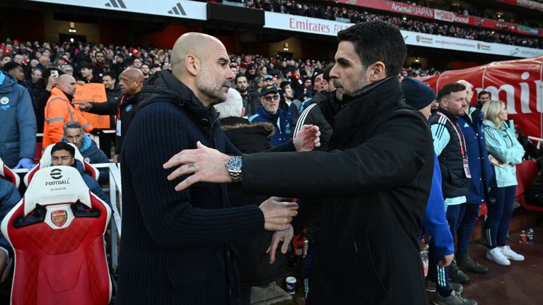 Pep and Arteta