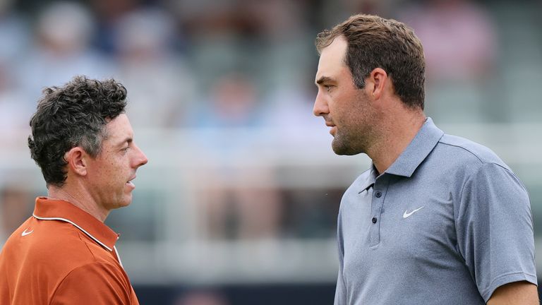 Rory McIlroy, Scottie Scheffler (PGA Championship) 