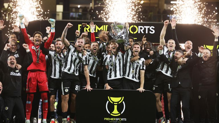 St Mirren shocked Celtic to win the League Cup