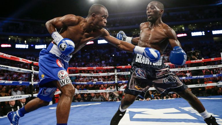 Terence Crawford delivered an explosive win over Julius Indongo