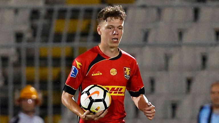 Andreas Skov Olsen started his career at Nordsjælland