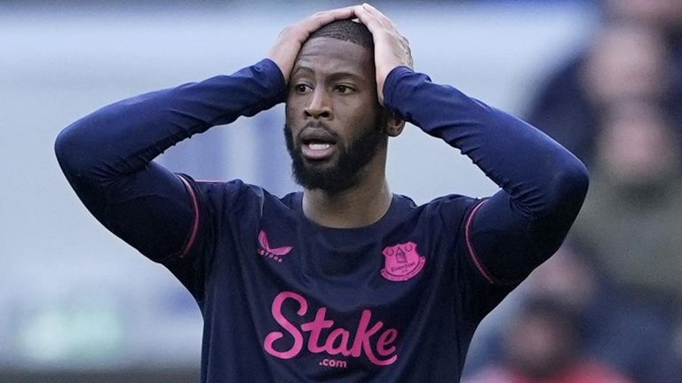 Beto reacts after failing to convert his spot-kick in the penalty shootout
