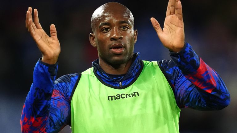 Crystal Palace striker Jean-Phillipe Mateta