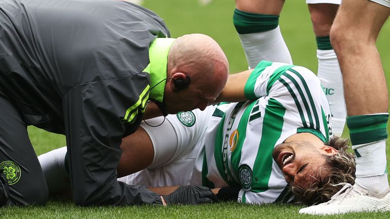 Celtic winger Jota is expected to miss the entire season