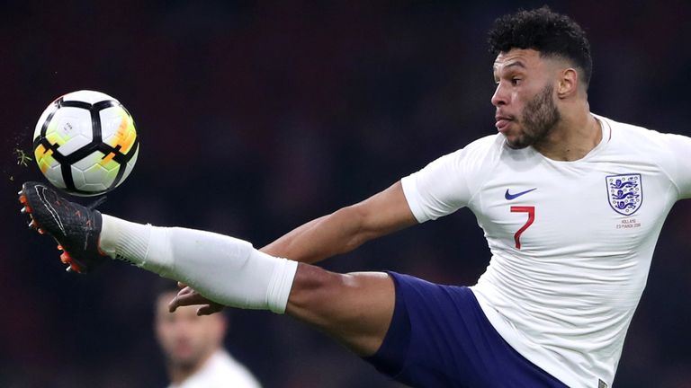 Alex Oxlade-Chamberlain has 35 England caps