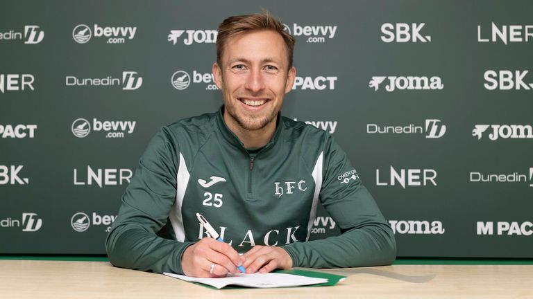 Former Borussia Dortmund player Felix Passlack was one of three arrivals at Hibernian on Deadline Day