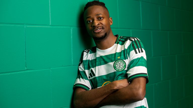 Celtic signed Norwegian winger Joel Mvuka on loan from Lorient