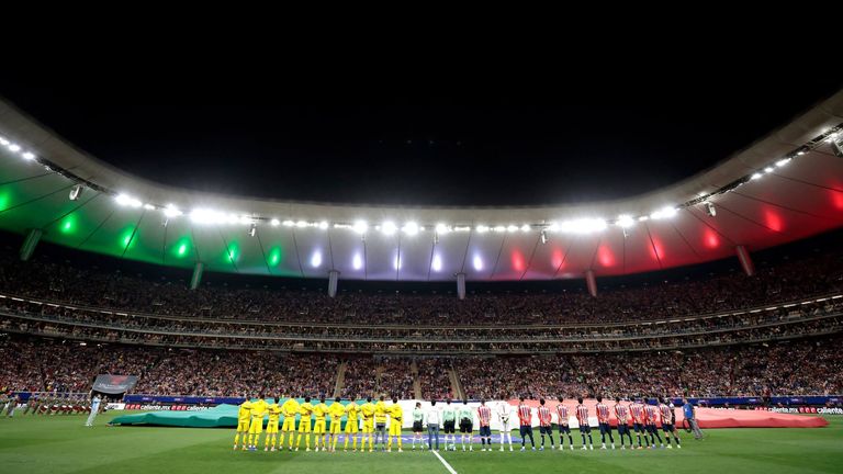 Guadalajara’s Estadio Akron is one of three Mexican host stadia.
Ulises Ruiz / AFP via Getty Images
