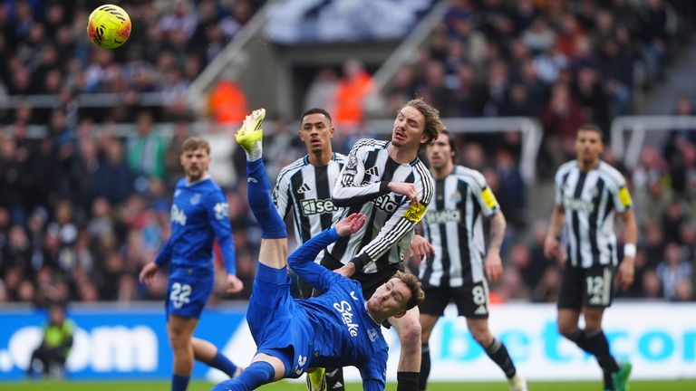 Despite having the opportunity to rest players in midweek, Newcastle looked lethargic throughout against Everton