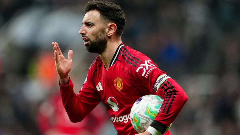 It was a frustrating night for Man Utd at St James' Park