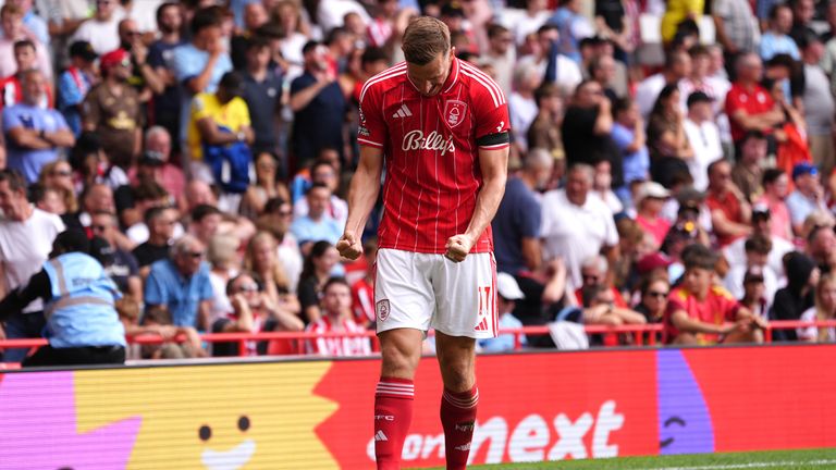 Chris Wood has been out of action since October with a knee injury