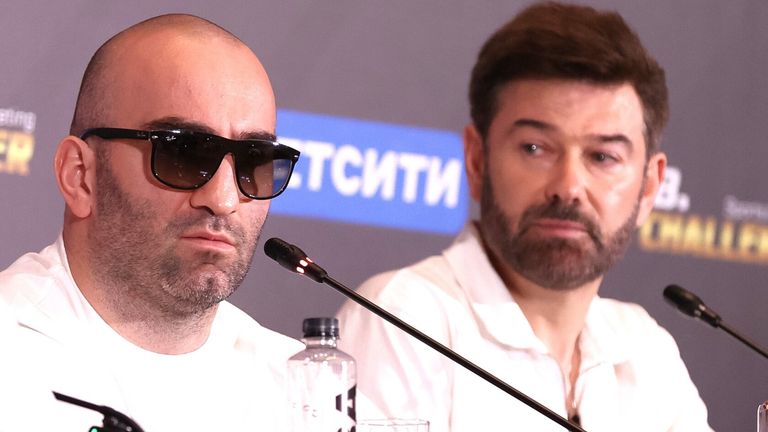 Al Siesta helps to guide the career of WBA 'regular' champion Murat Gassiev (pic courtesy of IBA Pro)