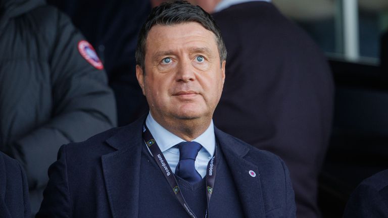 Jim Gillespie has started at Ibrox as Rangers' new CEO, replacing Patrick Stewart