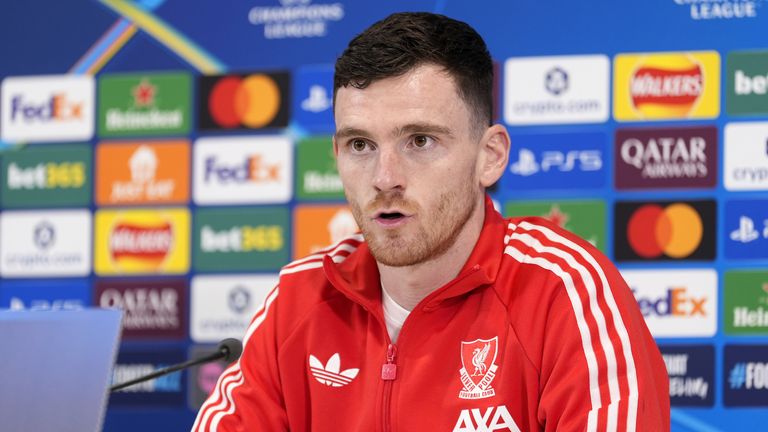 Andy Robertson's contract is set to expire this summer