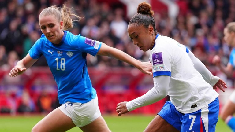 Lauren James takes on Gudrun Arnardottir