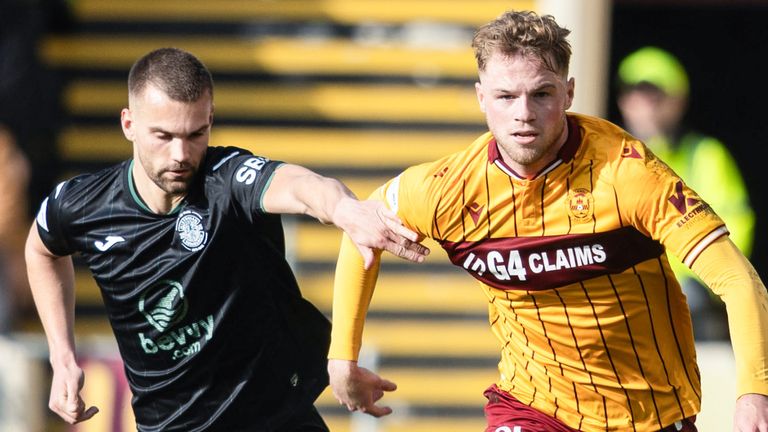 Motherwell are ahead of Hibernian in the race for securing European football