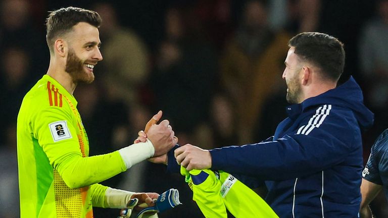Angus Gunn (L) and Liam Kelly (R) are also included in Clarke's World Cup squad