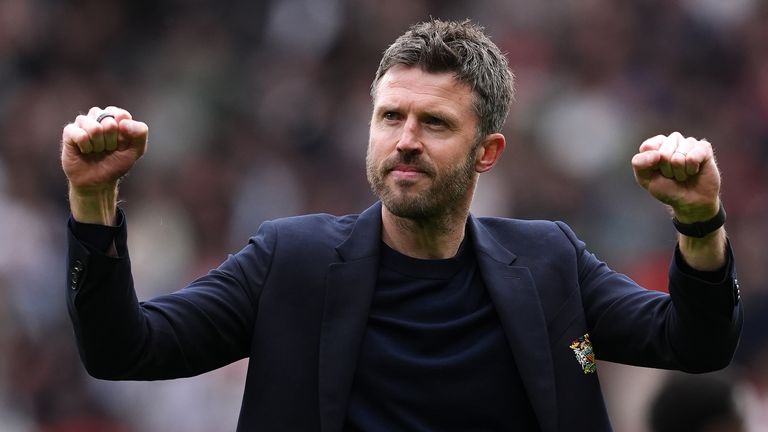 Gary Neville believes Michael Carrick is in pole position to become the next permanent Man Utd manager