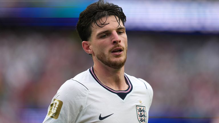 Declan Rice said he felt frustration after England were thwarted by Ghana