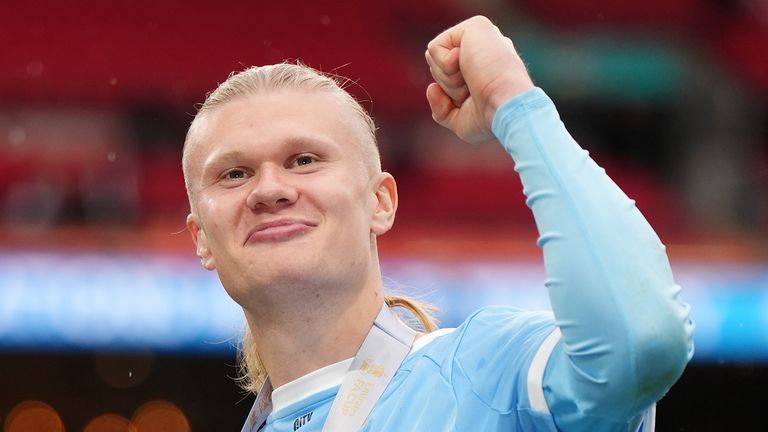 Man City's Erling Haaland