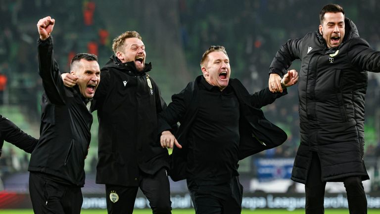 Robbie Keane won two league titles with Ferencvaros