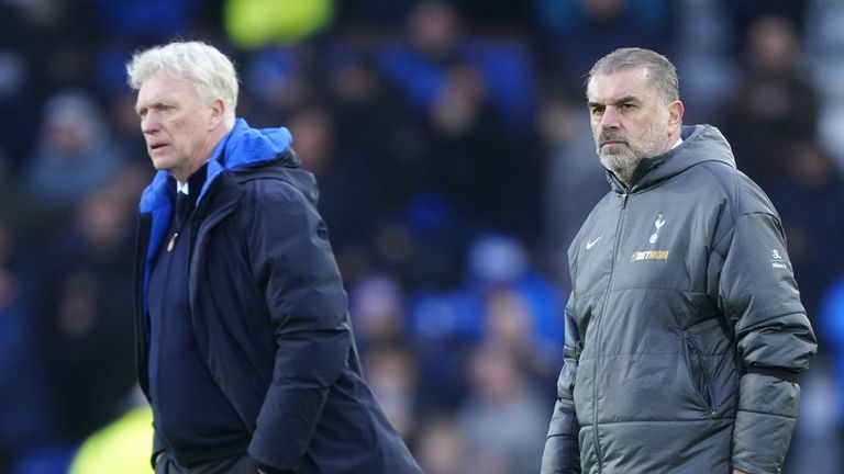 David Moyes Ange Postecoglou