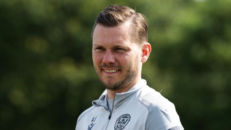 Motherwell's Alfred Johansson is the youngest manager in the Scottish Premiership