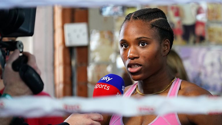 Dubois is set to fight Amelia Moore on August 29 in Birmingham
