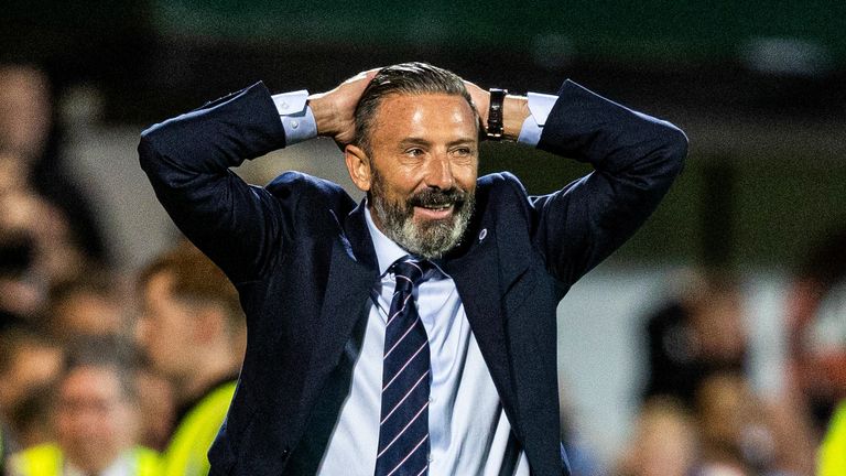 It was a frustrating watch for new Rangers manager Derek McInnes