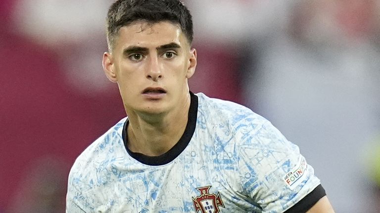 Portugal defender Antonio Silva in action at Euro 2024