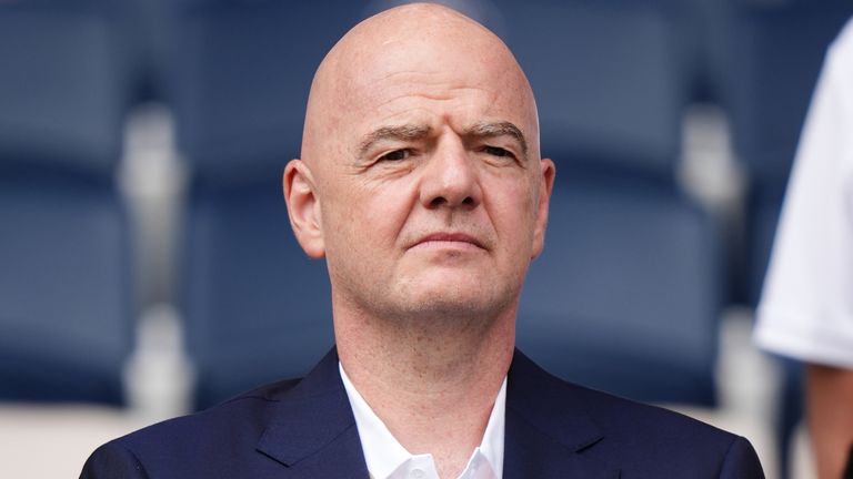 FIFA president Gianni Infantino