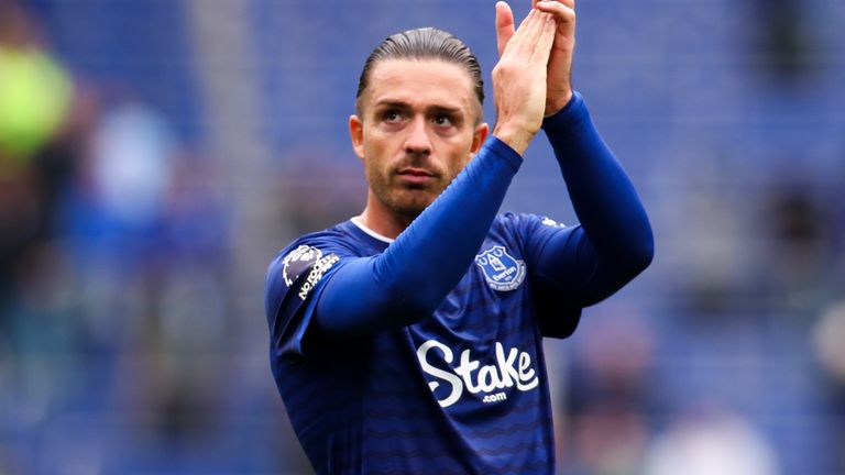 Jack Grealish spent last season on loan at Everton