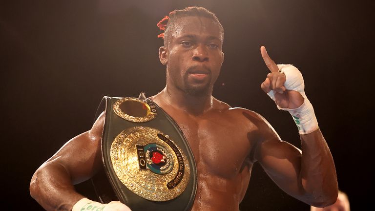 Etinosa Oliha has vowed to 'hurt' Aaron McKenna in front of a hostile crowd