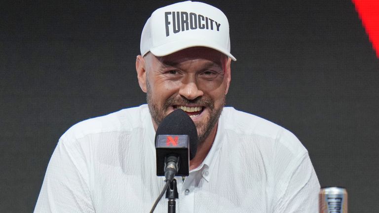 Tyson Fury vowed to deliver an explosive victory over Anthony Joshua